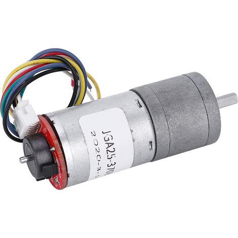 Moteur À Courant Continu - Réducteur Intégré - Encodeur - 12 V - Rapport De Réduction Variable - Moteur À Brosses (1/5)