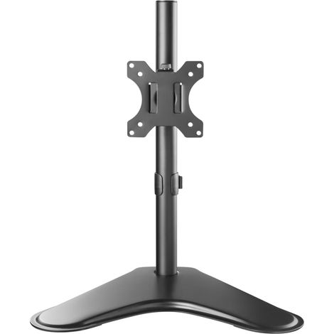 Support Ecran PC, Support Moniteur pour Écrans LCD LED de 13 à 32 Pouces, Support de Moniteur Simple avec Base Solide, Inclinaison réglable ± 45°, pivotement 360°, VESA 75/100 mm, jusqu'à 8 kg (1/5)