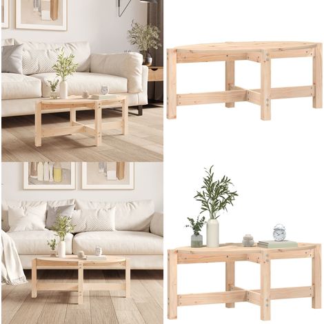 Couchtisch 87x48x35 cm Massivholz Kiefer - Esszimmertisch - Holzmöbel - Couchtisch - Kiefernholzmöbel - Wohnzimmertisch - Home & Living (1/5)