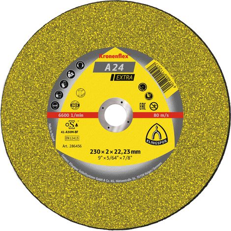 Klingspor A 24 EX Trennscheiben, 115 x 2,5 x 22,23 mm gekröpft 25 Stk (1/4)