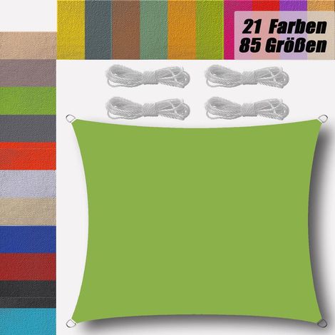 Voile d'ombrage Toile ombrage voiles d'ombrage pour Patio Triangulaire Triangle rectangulaire Toile d'ombrage ombrage imperméable pour terrasse Patio Jardin extérieur 2x2 2x3 3x3 4x3 4x4 6x4 5x5m (1/5)
