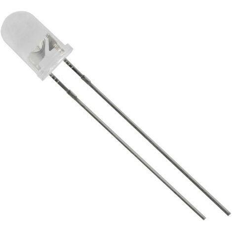 TRU COMPONENTS 1573731 LED blanc rond 5 mm 2000 mcd 40 ° 20 mA 3.2 V S424291 (1/3)