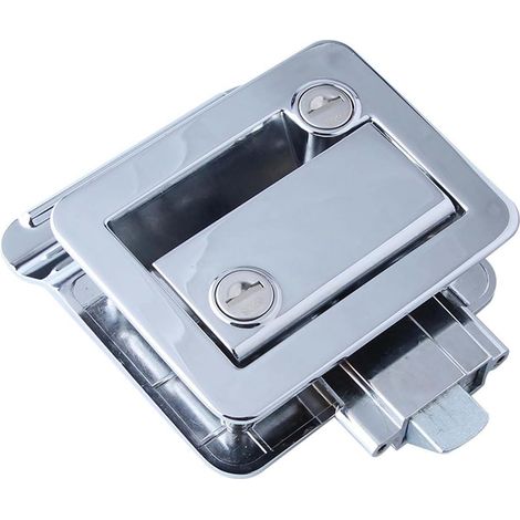 Serrure de Porte de Camping-car, Serrure de Porte d'entrée de Camping-car, de de, de de Camion de, Transporteur de Marchandises (Chromé) (1/4)