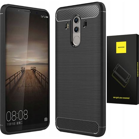 Custodia protettiva in fibra di carbonio, robusta e resistente, per Huawei Mate 10 Pro. (1/5)