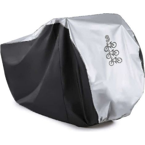 Bicycle cover for 3 bikes, cycle bike rain cover, waterproof all-weather dust cover (1/5)