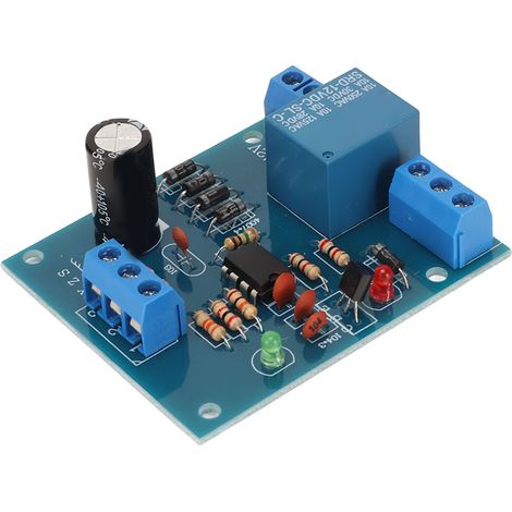 Module de contrôle de niveau d'eau 12 V, carte de circuit imprimé avec relais de niveau automatique et détecteur de niveau d'eau (1/5)