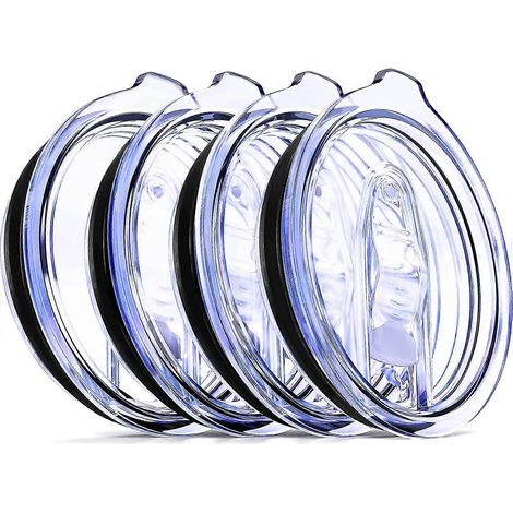 Couvercles de rechange Yeti 30 oz (890 ml) - 4 pièces - Diamètre : 9,4 cm - Anti-fuites - Compatible avec les gobelets Yeti Ozark (1/5)