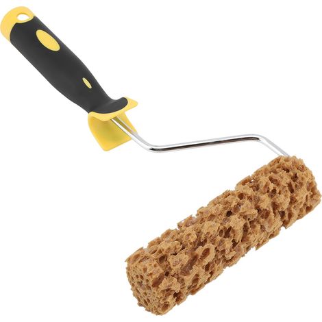 Rouleau à peinture texturé avec manche, outil de décoration pour la peinture murale (1/5)