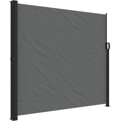 Auvent latéral rétractable,Store banne,Marquise Brise-soleil anthracite 180x300 cm CFW602708 (1/5)