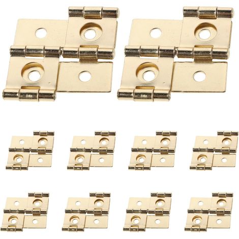 Lot de 20 charnières pliantes double action style vintage (1/5)