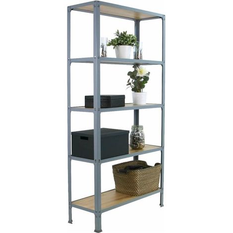Simonhome Click Wood Mini 5/300 800 Gris/roble 1800x800x300 (1/2)