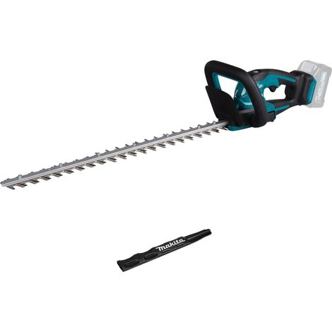 Makita – Taille-haie électrique 40V – Lame de 600 mm pour haies épaisses – Vitesse de coupe 2 500 coups/min – Chargeur inclus - UH021GZ