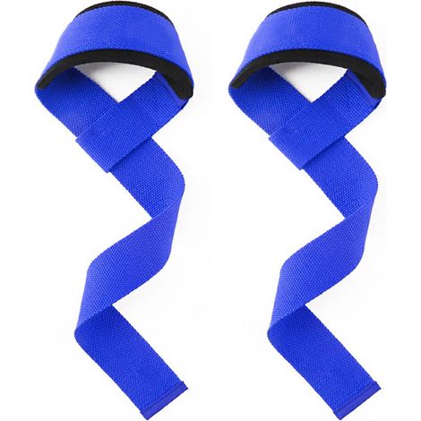 Lifting Straps - Padded Wrist Support - for Deadlift Pull Up Barbell Training - 1 Pair (1/5)