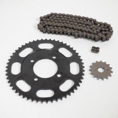 Kit chaîne pour Moto Honda 125 MTX 1983 à 1990 15X53 Neuf