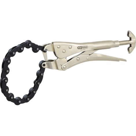 KS Tools 150.1510 Tagliatubi a Catena per Tubi di Scarico con Sistema Grip, Diametro 19-83 mm