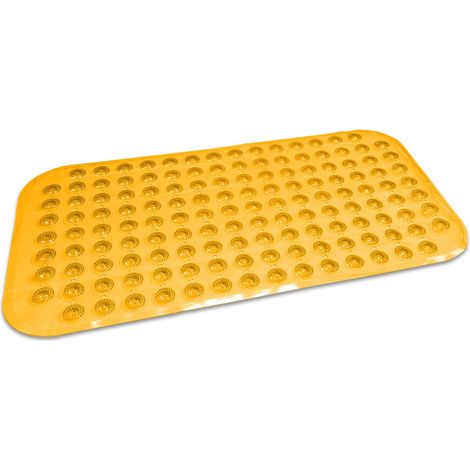 BriTools Tappeto Antiscivolo Bolla, Ver Portascopino, Giallo, 49 x 34 cm