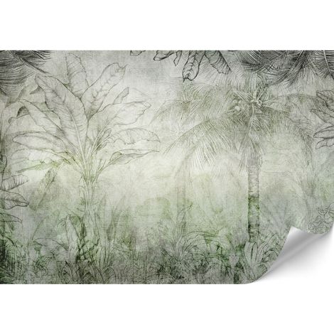 Carta da parati standard in tessuto non tessuto - 100 x 70 cm - stile boho - natura Carta da parati standard in tessuto non tessuto - 450 x 315 cm - stile boho - natura (1/4)