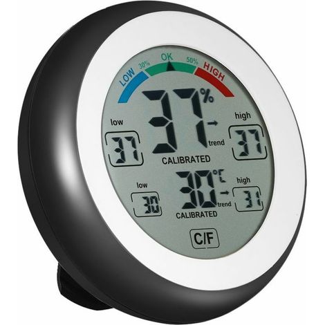 digital hermometer hygrometer humidity temperature monitor (1/4)
