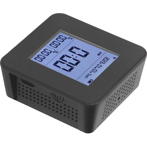 Moniteur de qualité de l'air pour Tuya Intelligent WiFi Multifonctionnel Détecteur de CO2 Intérieur (1/5)