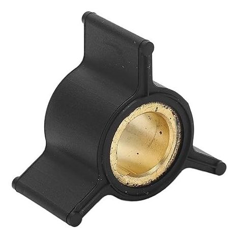 433935 Turbine de Pompe à Eau pour Moteurs Hors-bord Johnson Evinrude 2 Temps 2HP 3HP 4HP, Flexible 3 Lames en Caoutchouc Néoprène Cuivre Turbine de Pompe à Eau Hors-bord (1/5)