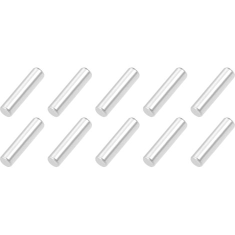 3mm x 12mm Cheville Goupilles Inox Acier x 50pcs Étagère Équerres Support Piquets Épingle Tige Fixation Éléments pour Mécanique Industrie Fixation, Argent Ton (1/5)