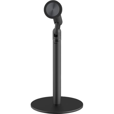 Support de téléphone magnétique pour bureau, support magnétique rotatif à 360 degrés, support de téléphone portable rotatif à 360 degrés pour enregistrement vidéo, tournage, table, maison, voiture (1/5)
