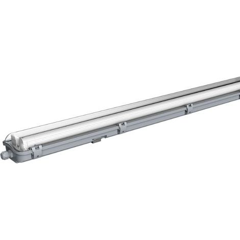 Kit de Réglette LED IP65 + 2 Tube Néon LED 150cm T8 22W - Unité / Blanc Froid  - SILUMEN