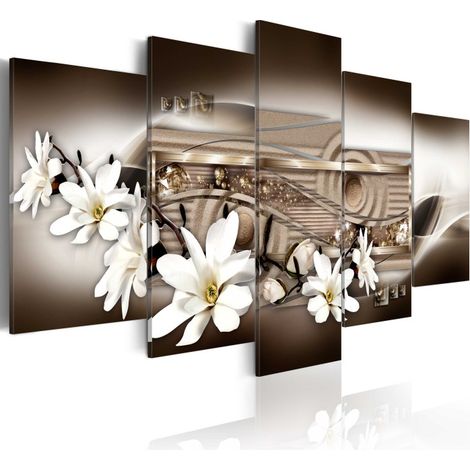 Tableau Imprimé "Sensual Bronze" 50 x 100 cm (1/2)