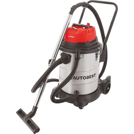 Aspirateur eau et poussière - 40 litres - 1400W - Filtre HEPA - Cuve acier inoxydable (1/5)