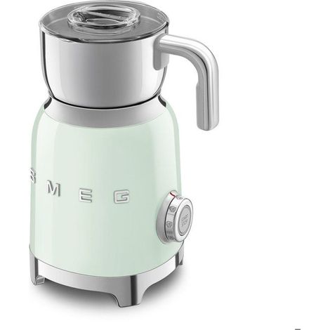 Emulsionneur de lait 500w 0.6l vert d'eau - Smeg - mff11pgeu