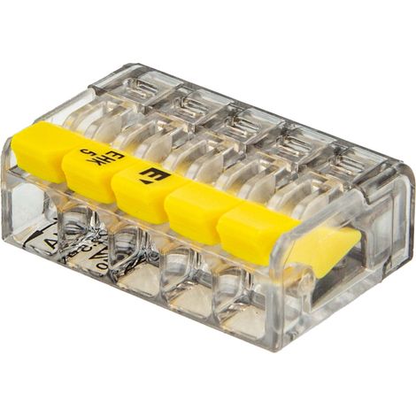 ELTROPA Steckklemme Typ EHK - Klemme für 5 flexible & Massivleiter 0,2 bis 2,5 mm² (1/3)