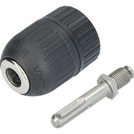 Bohrfutter mit Schlüssel ferrestock 2 - 13 mm Metall 1/2" (1/3)
