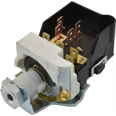 12V-Scheinwerferschalter aus ABS und Aluminium - EINNENFFER - Schnelle Installation und elegantes Design für modifizierte und individualisierte Fahrzeuge (1/5)