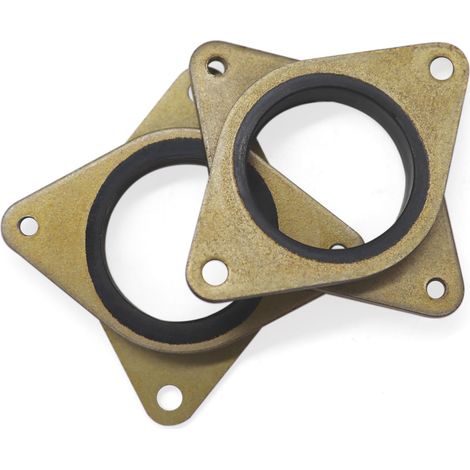 Lot de 4 amortisseurs de vibrations pour moteur pas à pas en laiton et caoutchouc avec vis M3 compatibles NEMA 17 de remplacement pour imprimante 3D Creality CR-10/CR-10S/CR-10 V2/Ender 3/Ender 3 Pro (1/5)