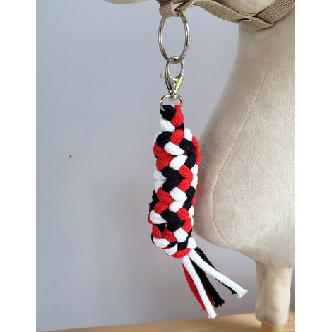 Guinzaglio per Hobby Horse - Rosso/Bianco/Nero (1/2)
