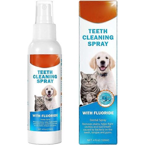 Désodorisant pour l'haleine des chiens : élimine la mauvaise haleine et prévient les maladies des gencives 120 ml