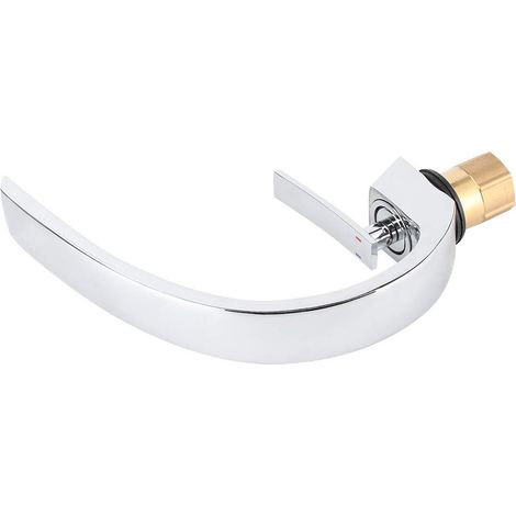 Rubinetto paraspruzzi a tenuta stagna, rubinetto per lavello cromato, miscelatore acqua calda e fredda (standard tedesco G3/8).