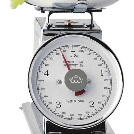 BILANCIA DA CUCINA Portata kg. 5 Acciaio Inox