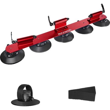 Portabicicletas de techo con ventosas de liberación rápida, XP1003RD (1/2)