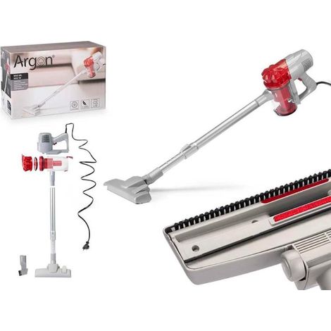 ARGON aspirador de mano gris 600w , Aspirador de mano gris y rojo 600W, una solución práctica y potente para realizar limpiezas rápidas y eficientes en el hogar. Su diseño compacto (1/4)