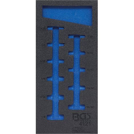 Insert de Servante d Atelier 1/3 Vide - 40,5 x 3x19 cm - Compatible Art. 4121 - Organisation et Praticité - D-Work