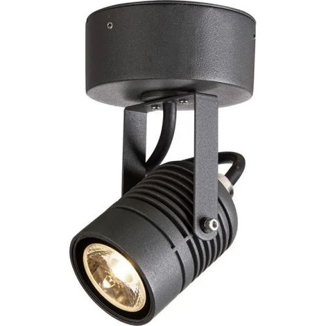 LED SPOT, applique extérieure, anthracite, LED, 6W, 3000K, IP55 (1004649) (1/5)