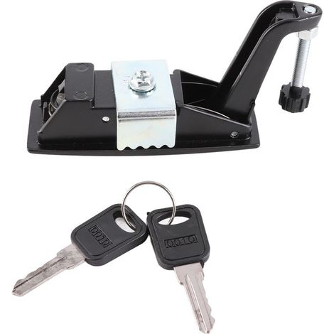 Latch of Compression zinc alloy, lever adjustable with locking to gachette for tool box cabinet of boat marin RV (1/5)