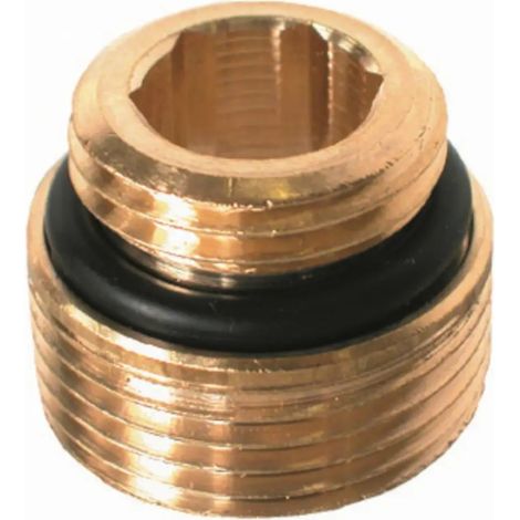 Resideo Doble manguito reductor para racor de radiador, VS3295A015