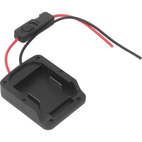 Adaptateur de batterie 18 V, convertisseur de batterie au lithium avec fusible pour BL1415, BL1430 et BL1430B. (1/5)