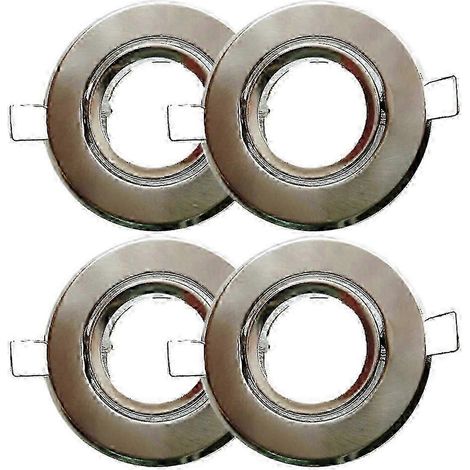 Kit de 4 spots encastrés MR11 GU4 pour trous de 50/60 mm (1/2)