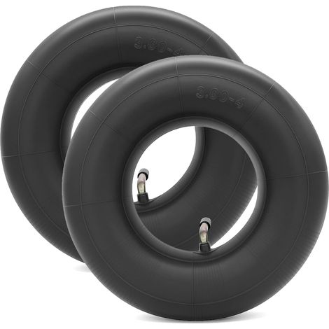 2 Pièces Chambre a Air 3.00-4 Valve Courbée TR87 Chambre à Air 260 × 85 mm Chambres à Air de Rechange pour Chariot De Jardin, Chariot à Main (1/5)