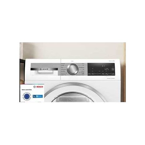 Bosch – Sèche-linge pompe à chaleur 9 kg – Niveau sonore 62 dB – AutoDry et Sensitive Drying – Dimensions H84.2 x L59.8 x P61.3 cm (1/5)