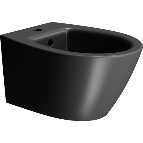 Bidet suspendu MODO 37x52cm, noir mat