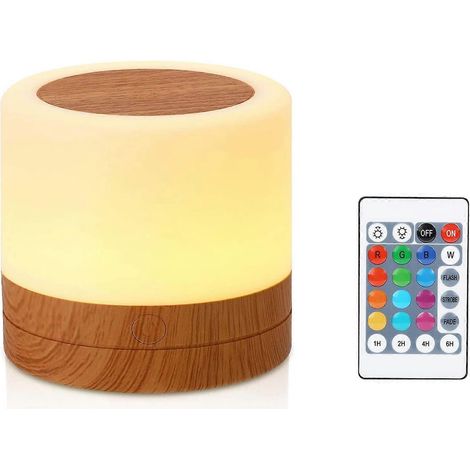 Veilleuse LED, mini lampe de chevet d'extérieur, lampe de soin des yeux à intensité variable (1/5)